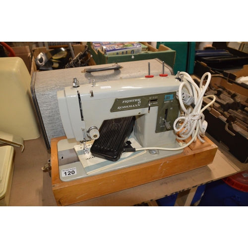 120 - F&R sewing machine