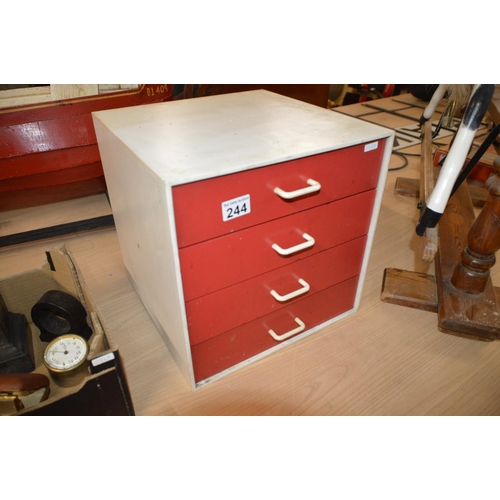 244 - small chest of drawers