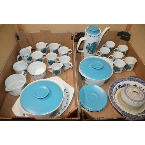 258 - 2 boxes of china