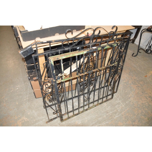 265 - 3 x wrought iron gates