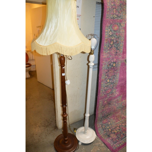 266 - 2 standard lamps