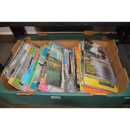 289 - box of country quest magazines