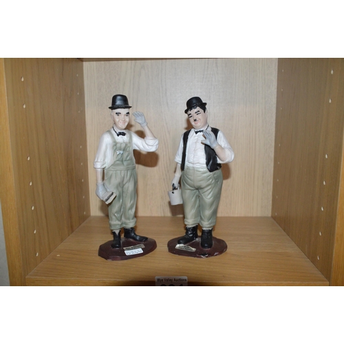 334 - Laurel & Hardy figurines