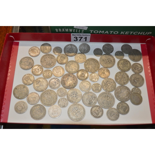 371 - assorted pre-47 British coins