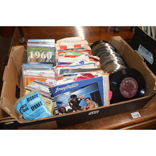 111 - box of records etc