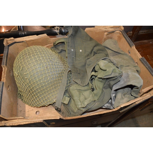 115 - box of military items