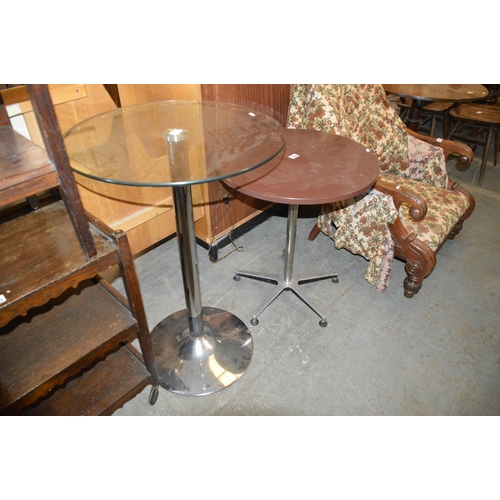 144 - 2 bistro tables