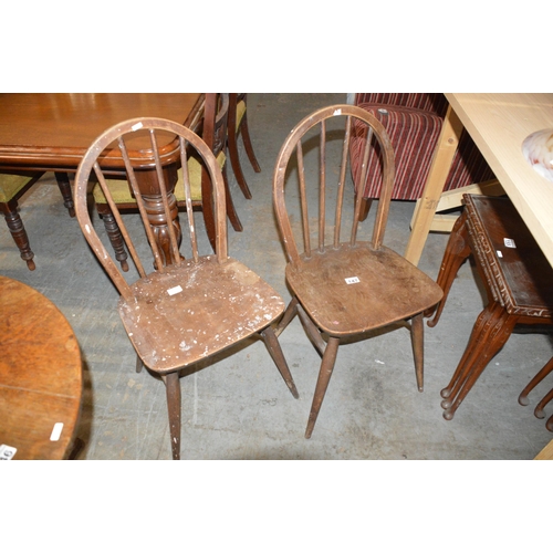 147 - 2 country chairs