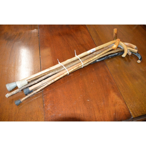 150 - bundle of walking sticks