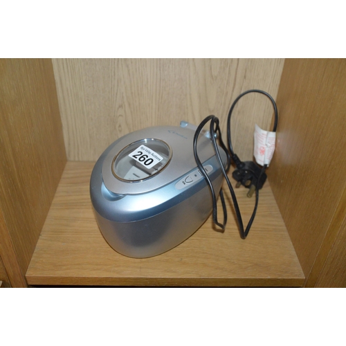 260 - ultrasonic cleaner