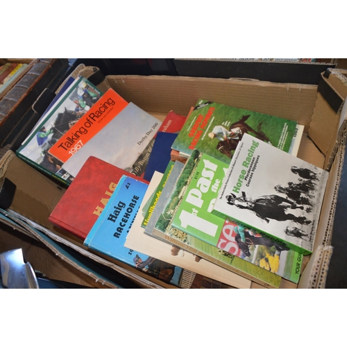 81 - box of horse racing books