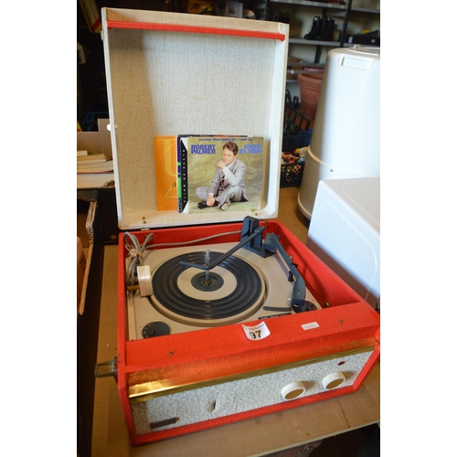 97 - vintage record player