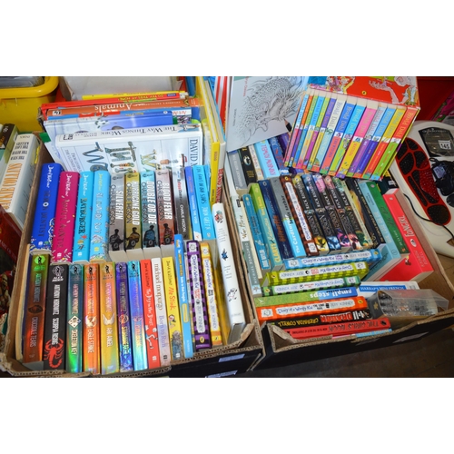 143 - 2 boxes of kids books