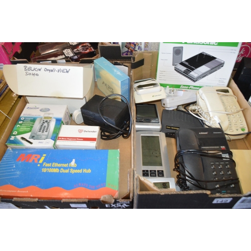 149 - 2 boxes of electronic items