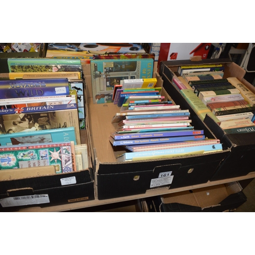 161 - 3 boxes of books