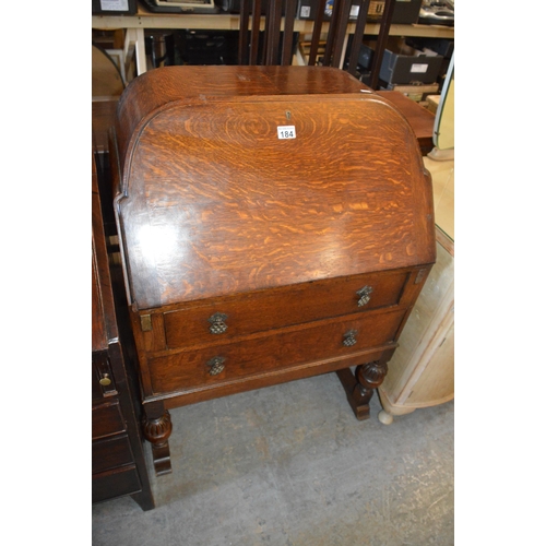 184 - oak bureau