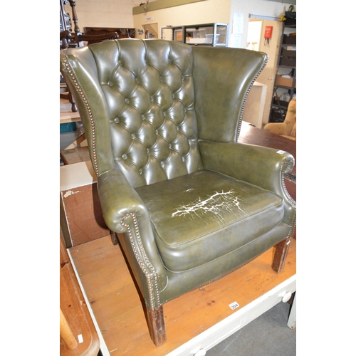 205 - leather chair