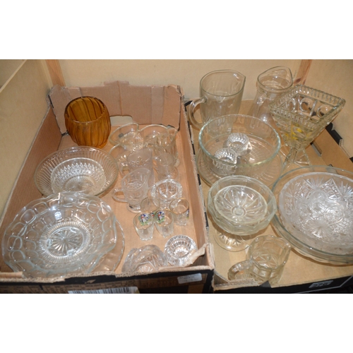 276 - 2 boxes of glassware