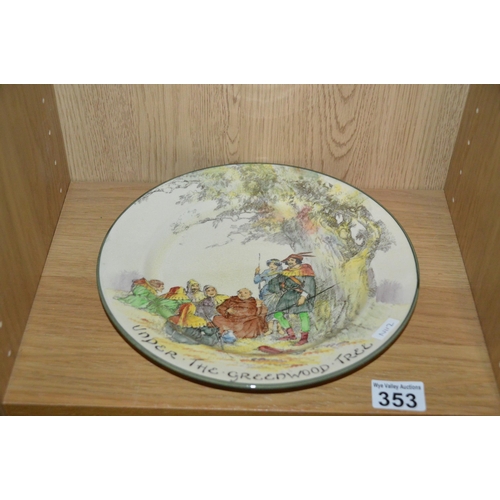 353 - Royal Doulton collector plate