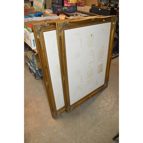 128 - 2 large picture frames