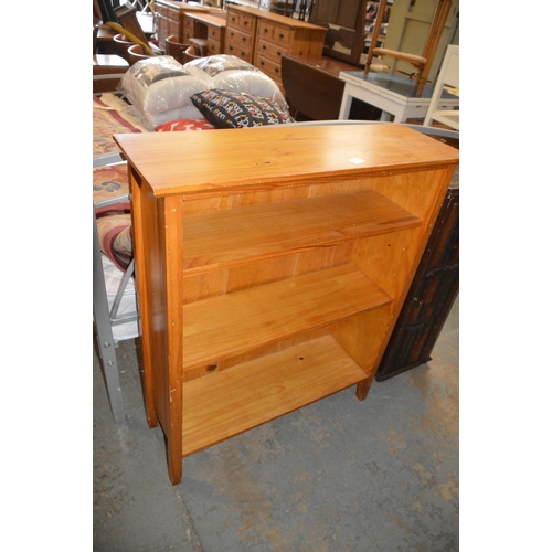 155 - pine bookcase