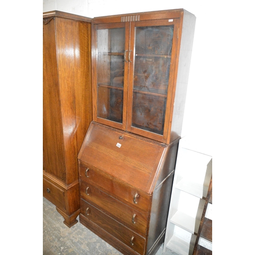 268 - bureau bookcase