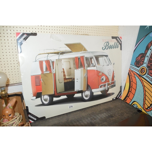 279 - VW van print