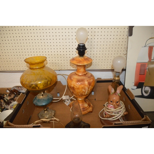 281 - assorted lamps