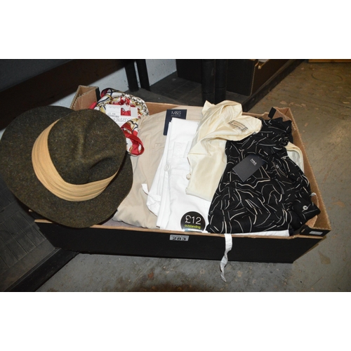 283 - box of new ladieswear