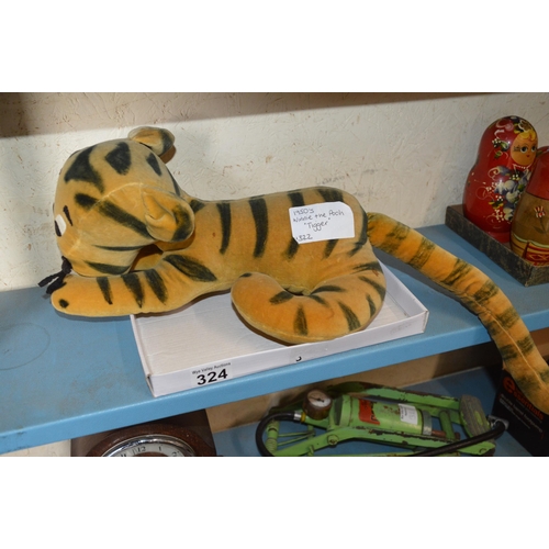 324 - vintage tigger soft toy