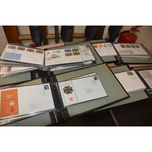 345 - 4 albums of 1st day cover stamps