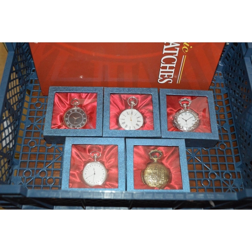 352 - 5 x collectable pocket watches