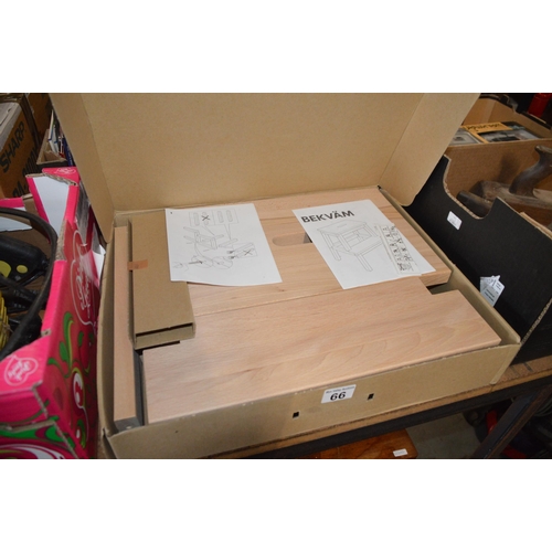 66 - Ikea stepstool,  new