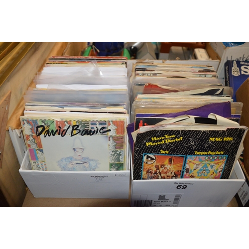 69 - 2 boxes of 45rpm records