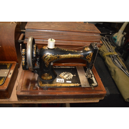 104 - singer sewing machine