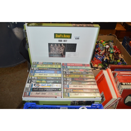 106 - collectors box of dads army