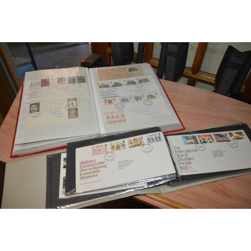 385 - 2 albums of first day cover stamps