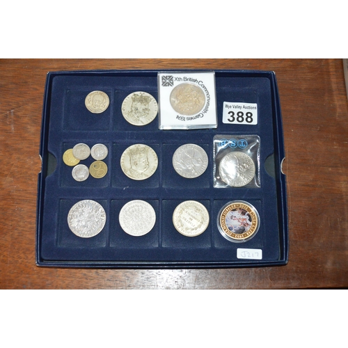 388 - qty of collectable coins