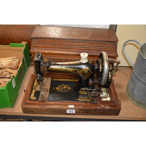 71 - singer sewing machine