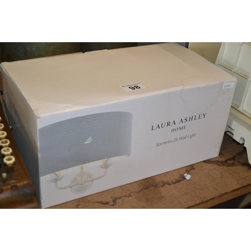 98 - laura ashley wall light