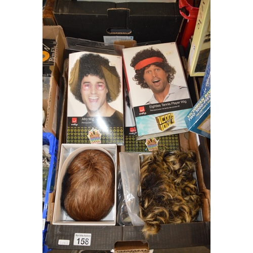 158 - qty of wigs