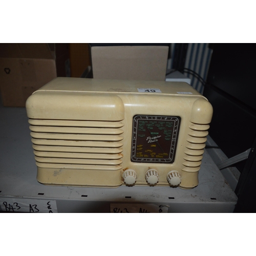 49 - vintage radio