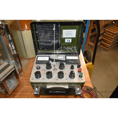 74 - military ohmmeter