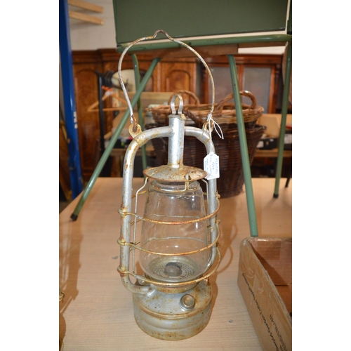 258 - veritas pax oil lamp