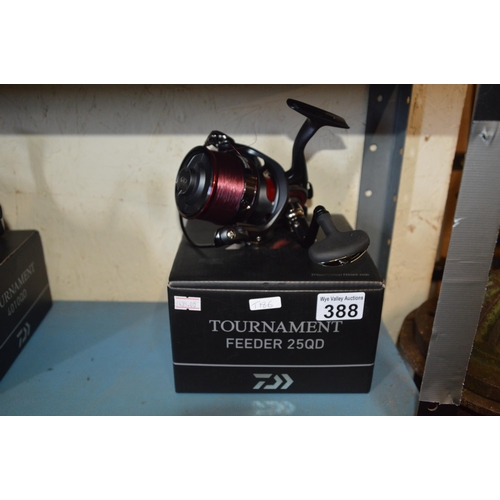 388 - boxed fishing reel