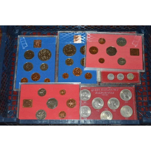 427 - 6 sets of collectable coins