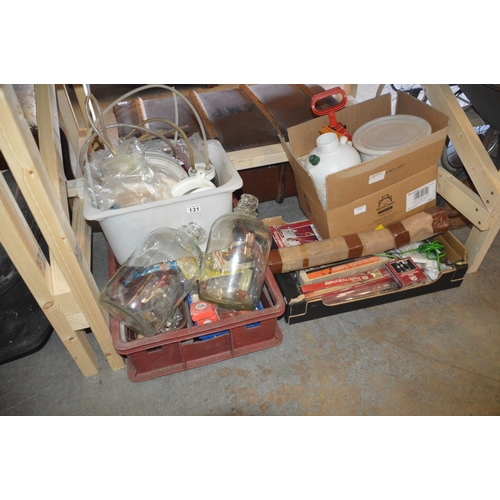 131 - lot of wine making equipment