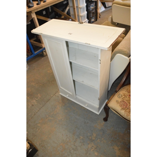 216 - painted cabinet - a/f