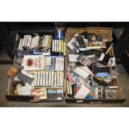 357 - 2 boxes of cassettes