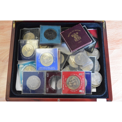 455 - collection of crown coins